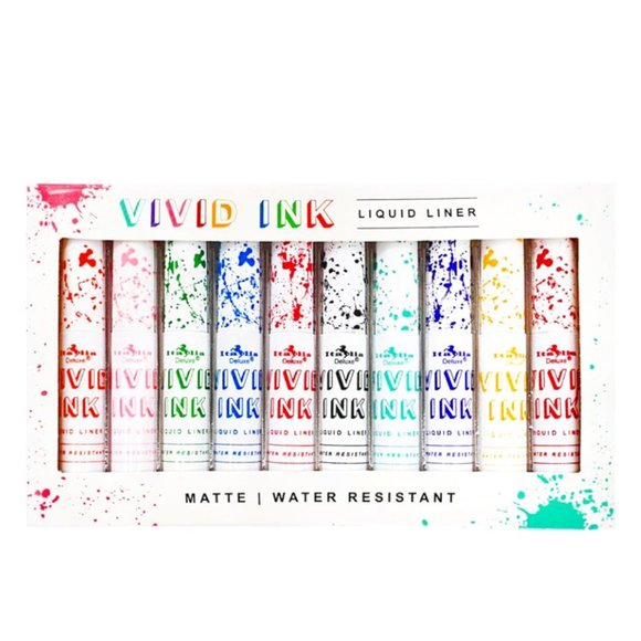 VIVID INK LIQUID LINER SET OF 10 - Picture 1 of 4